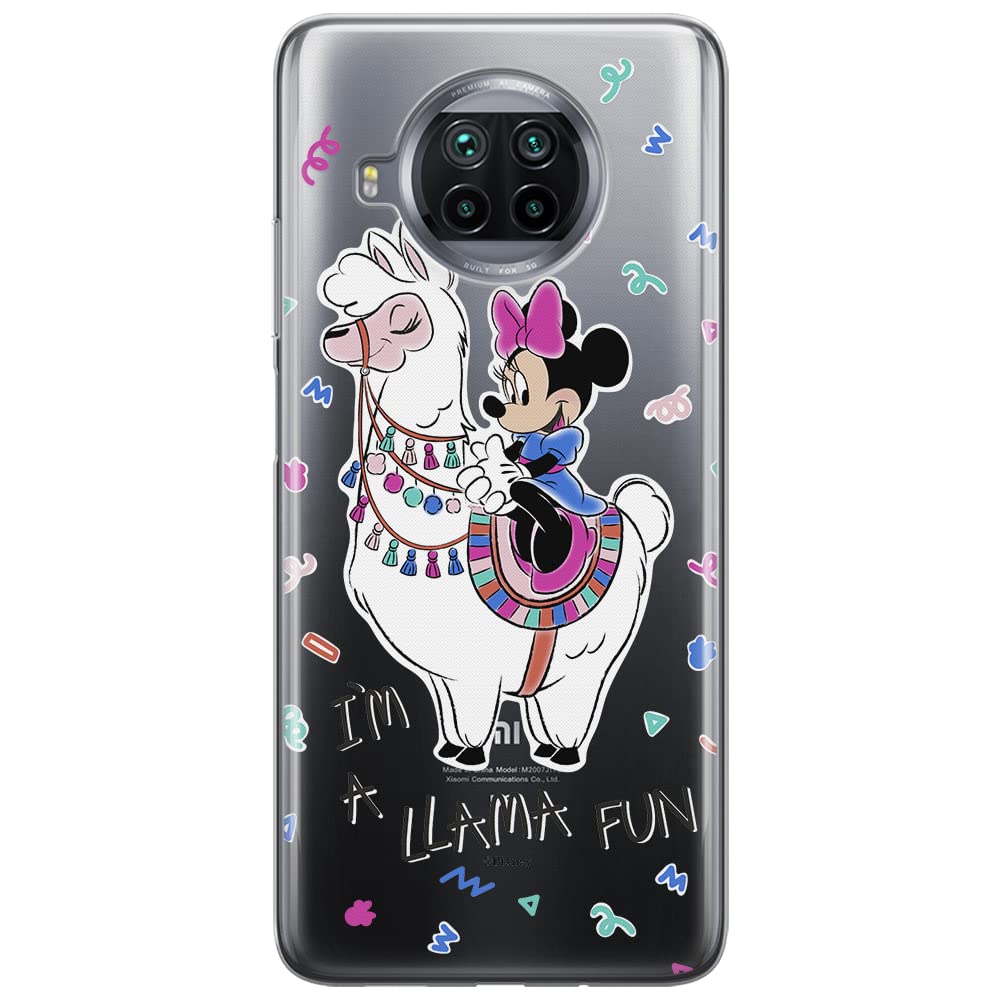 ERT GROUP mobile phone case for Xiaomi MI 10T LITE/REDMI NOTE 9 PRO 5G original and officially Licensed Disney pattern Minnie 049 adapted to the shape of the mobile phone, partially transparent — image 1