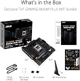 ASUS TUF GAMING B650M-PLUS WIFI Motherboard AM5 Ryzen 7000 PCIe 5.0 DDR5 WiFi 6 view 7