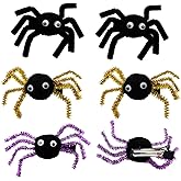 Spider Hair Clips for Women Girls, Spider Barrettes Hairpins Halloween Hair Accessories (6cs-Mix-color-B)