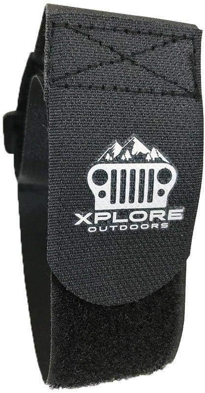 Jeep Wrangler | Pack of 10 Durable Tie Down Straps | 20" x 1.5" Hook & Steel Loop Fasteners | Secure Soft Top Sunrider