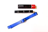 Frontier X Replacement Heart Rate Chest Strap, Compatible with Frontier X2 Wahoo Tickr Polar Garmin HRM Coospo - Heart Rate Monitor Strap Replacement (Blue, Medium)