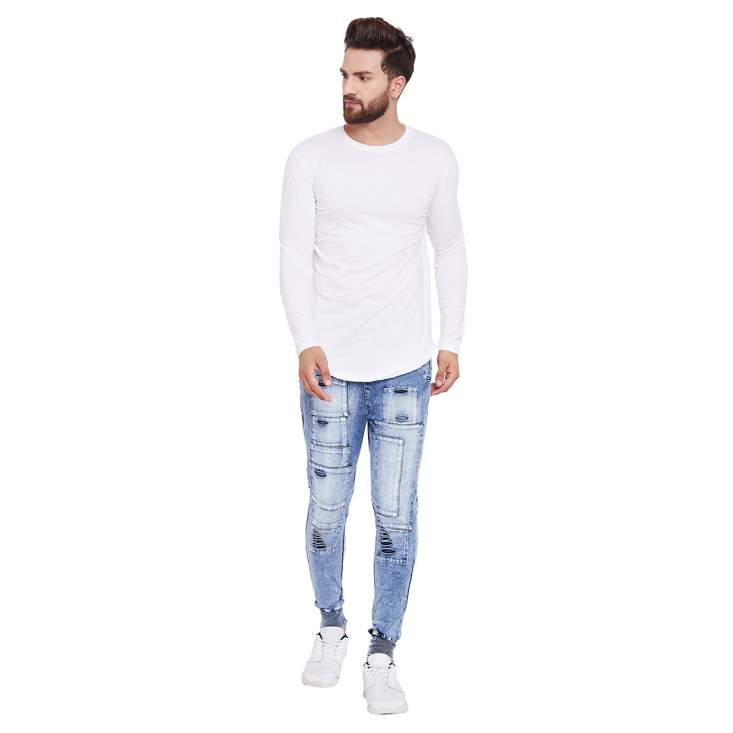 fugazee men's cotton slim joggers