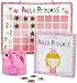Princess Potty Training Gift Set with Book, Potty Chart, Star Magnets, and Reward Crown for Toddler Girls. Comes in Castle Gift Box. primary