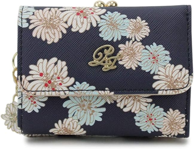 Amazon ポール ジョーシスター バッグ ウォレット Paul Joesister クリザンテームプリント 口金ミニ財布 Nvy Paul Joe Accessoires ポールアンドジョーアクセソワ バッグ ウォレット レディースバッグ 財布