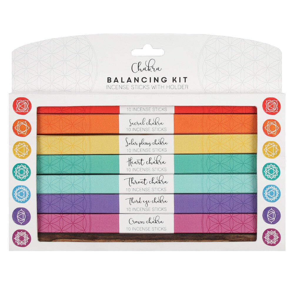 Something Different Chakra Balancing Kit Incense Sticks With Holder