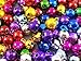 YAKA 100pcs Mix Jingle Christmas Bells Loose Beads Charms Jewelry Marking 0.4inch Christmas Decorations Balls -Xmas Tree Bells -Christmas Garland Bells