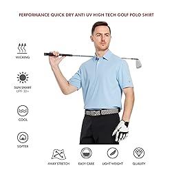 M MAELREG Mens Pique Polo Shirts Short Sleeve