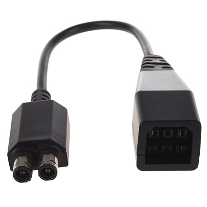 SODIAL(WZ.) AC Adapter Netzteil Kabel Netzkabel fuer Microsoft Xbox 360 Slim