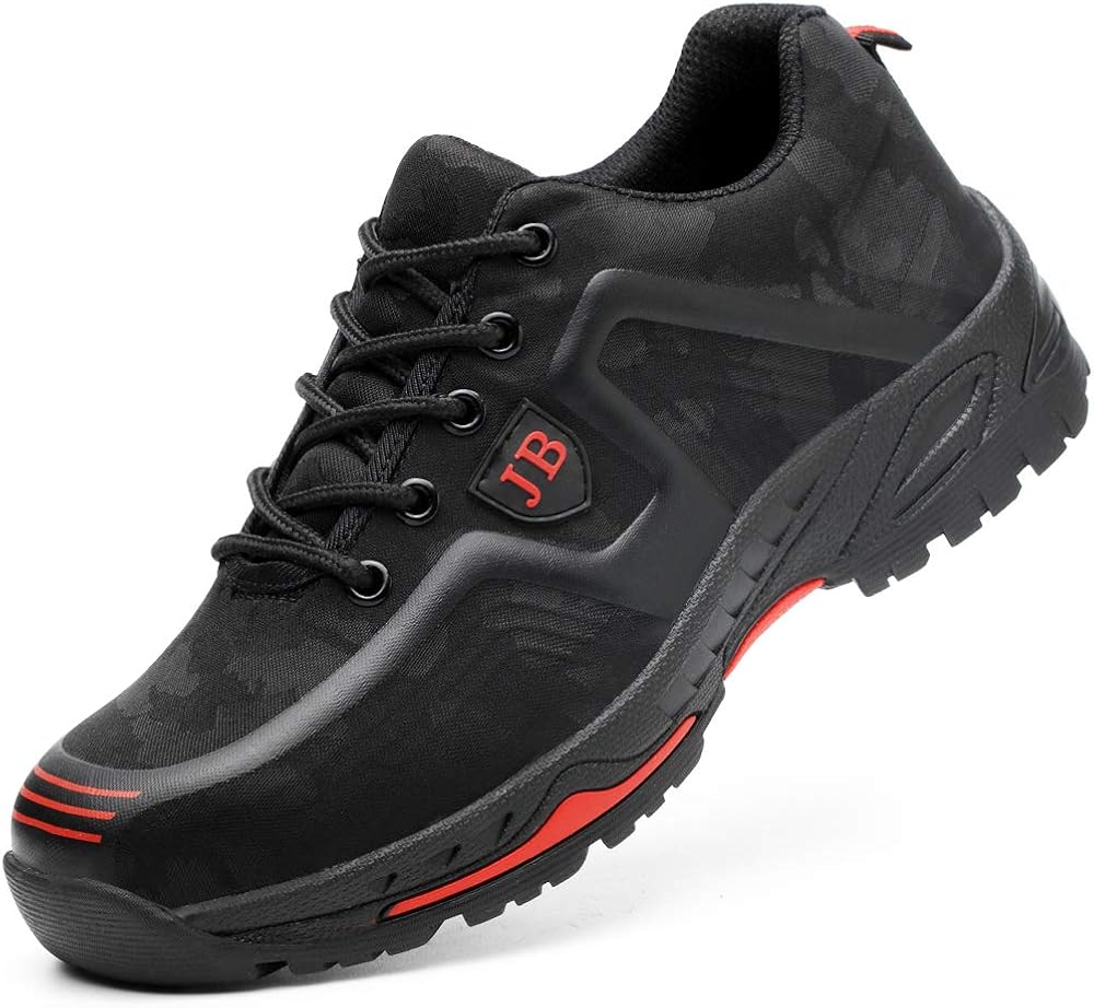 DRECAGE Sicherheitsschuhe Mit Stahlkappe - Gefütterte Winterstiefel Wasserdicht Für Herren/Damen