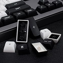 Grey Red Keycaps Set 150 Keys MSA Profile Double