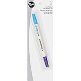 Dritz 673-60 Dual Purpose Marking Pen, Blue & Purple