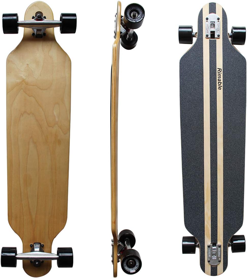 RIMABLE (41inch) Longboard DropThrough Longboards,Standard