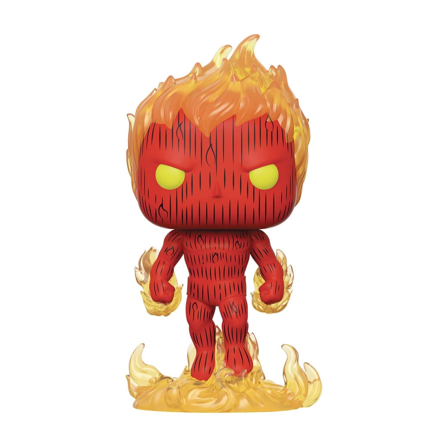 Funko POP! Marvel: Fantastic Four - the Human Torch Torch - Collectable Vinyl Figure - Gift Idea - Official Merchandise - Toys for Kids & Adults - Comic Books Fans - Model Figure for Collectors