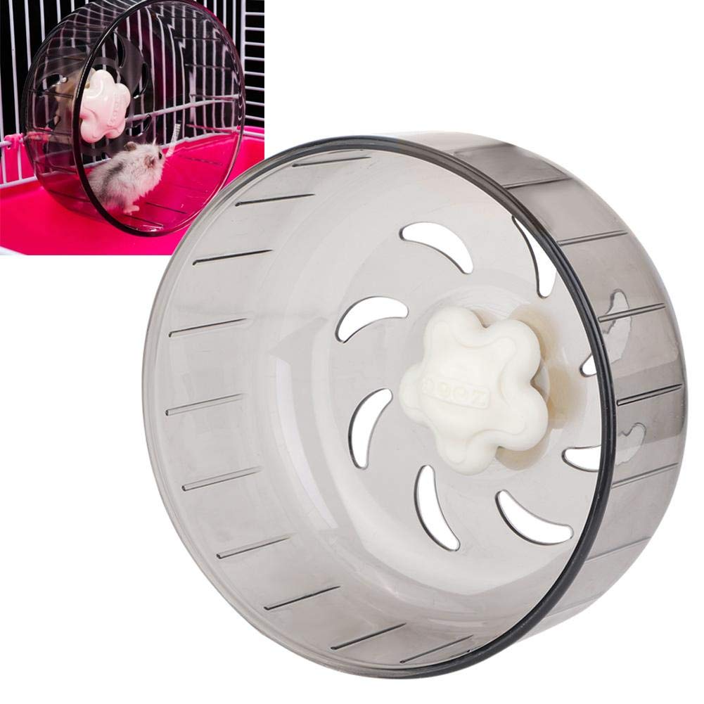 Hamster Spinner, 5.1 Inch Quiet Running Exercise Wheel, Washable Training Equipment for Small Animals, Baby Rats, Gerbils