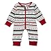 BabiBeauty Newborn Baby Girl Christmas Bodysuit Jumpsuit Playsuit Pajama Baby Boys Pants Set Outfit (12-18 months, X-mas style)