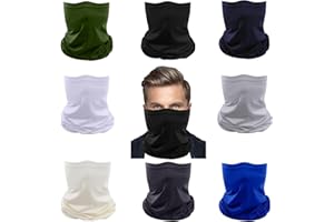 Cutewing Ourdoor Face Mask Cooling Neck Gaiter Buffs Tube Bandanas Elastic Gator Masks Multi Headwear Balaclava