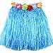 1 Set 40cm kids Party Hawaii Dress Hula Grass Skirt by AniiKiss (Blue)