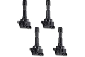 POHILA Ignition Coil Pack Compatible with Honda CR-Z 2011-2016 Fit 2009-2014 1.5L Replacement for 30520RB0003 30520RB0013 30520RB0S01 UF-626 Set of 4