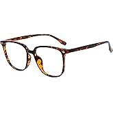 Firmoo Blue Light Blocking Glasses Men Women Computer Gaming Glasses Square TR90 Frame Anti-Eyestrain UV400