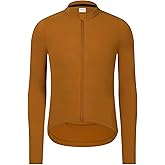 RISESBIK Mens Winter Cycling Jersey Long Sleeve Cycling Clothing Thermal Fleece Bike Jersey Long Sleeve Windproof Lightweight