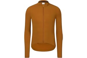 RISESBIK Long Sleeve Cycling Jersey Men's Winter Cycling Clothing Thermal Fleece Cycling Jacket Windproof Lightweight