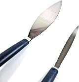Toolzone 2pc Plastering Filling Small Tool Set Plastic Handles Stainless Steel view 3