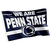 Desert Cactus The Pennsylvania State University TPSU Penn Flag - 3 x 5 Feet Nittany Lions Banner, Indoor/Outdoor Durable Fabric, 100% Polyester Design (Style Q)