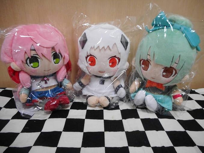 Amazon 艦これ ローソン鎮守府秋祭り 二 一九 19 艦娘ぬいぐるみ 明石 夕張 北方棲姫 ほっぽちゃん 3体セット ぬいぐるみ ホビー