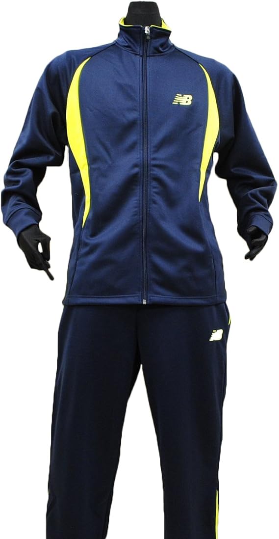 Amazon New Balance ニューバランス 吸乾速乾 抗菌消臭 メンズ ジャージ上下セット Llサイズ 68 ネイビー ジャージ上下セット 通販