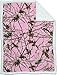 Baby Pink Forest Soft Poly fleece Sherpa Blanket 30