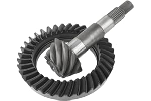 EXCEL D35410 Differential Ring & Pinion Set for Dana 35 4.10 Ratio, 26 Spline, 9 Pinion Tooth, 37 Ring Tooth, Fits Jeep Wrangler, Cherokee, Grand Cherokee, Ford Explorer, Ranger, Dodge Dakota, 707244