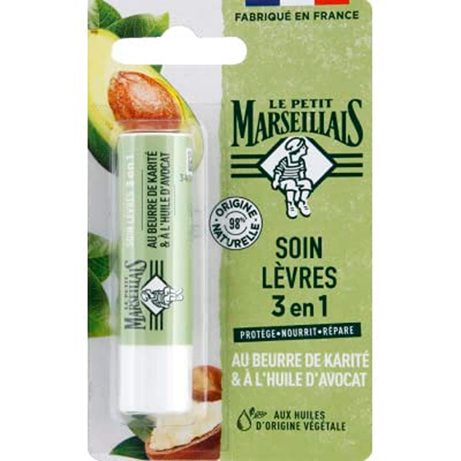 Le Petit Marseillais 3in2 Lips Care 4,9g