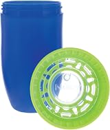 Nuby All Around No Spill Sippy Cup Water Bottle 2 Pack 300ml 6M+ Boy view 7