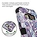 Wydan Compatible Case for Samsung Galaxy J3 2018, J3 V 3rd Gen J3V, Orbit, Express Prime 3, J337, Star, Achieve, Aura, Amp Prime 3 - Tuff Hybrid Shockproof Protective Phone Cover Paisley