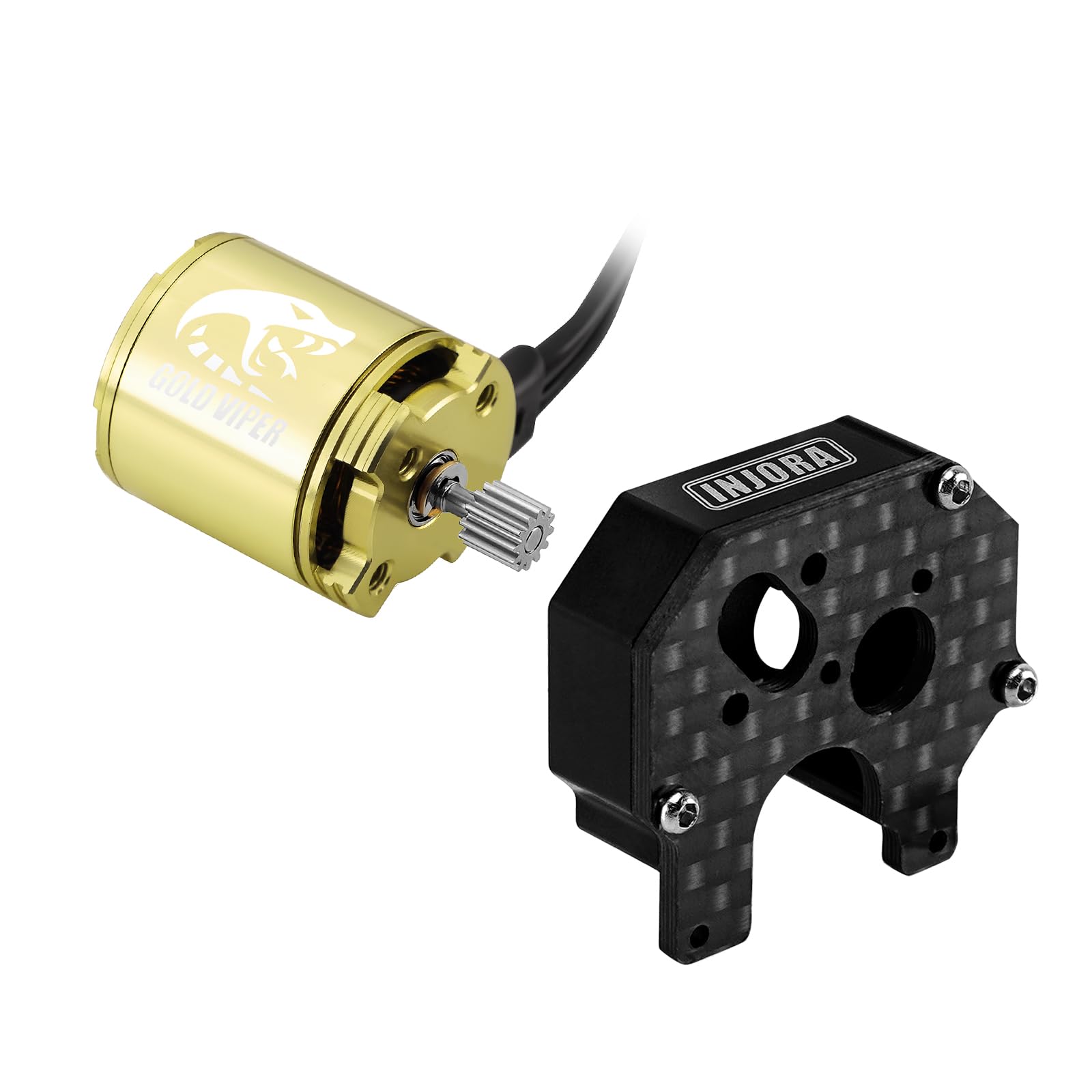 INJORA Gold Viper 1721 Brushless Motor 2800KV for 1/24 SCX24 Upgrade