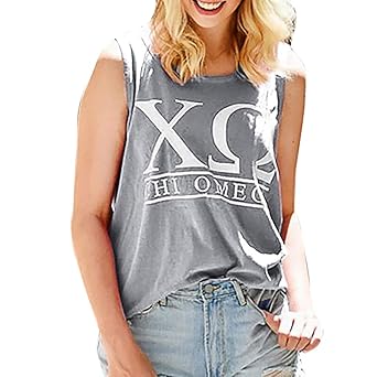 Yvelands Damen Mode Weste Ärmelloses T-Shirt Unterhemd Brief Druck Ärmellose Bluse Lose Tank Tops Camisoles