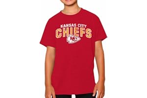 Team Fan Apparel NFL Youth Starting Fresh Tee- Pro Football Tag-Less T-Shirt for Boys & Girls - Football Tee - Game Day