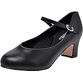 Stelle Character Shoes for Women Dance Shoes 1.5"/2" Ankle Strap Dancing Heels for Ballroom Salsa Tango Flamenco Latin