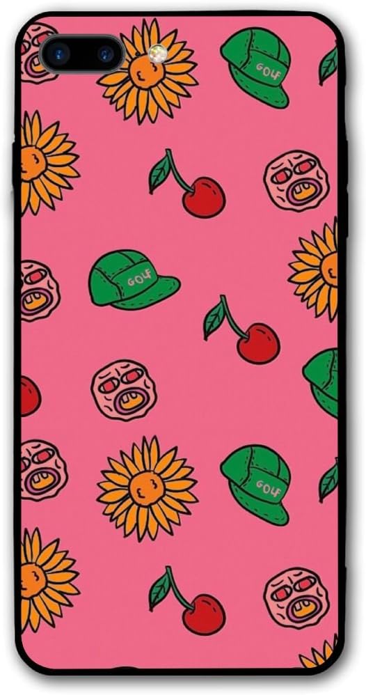 Cherry Explosion iPhone 8 Plus Case, iPhone 7 Plus Case, Glitter Liquid Bling Protective Girls Case Floating Bling Sparkle Luxury Women Case TPU+PC for iPhone 7 Plus/8 Plus