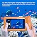 Cambond Floating Waterproof Phone Pouch, 3 Pack Waterproof Phone Case, Transparent PVC Water Proof Cell Phone Pouch Dry Bag with Lanyard for iPhone Xs Max XR X 8 7 6 Plus (White+Black+Orange)
