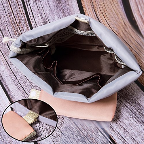 2 Pack Travel Makeup Bags Waterproof Cosmetic Bags Multifunctional Bucket Toiletry Bag Make up Organizer Barrel Cases Kit Storage pocket Soft Collapsible Portable Cosmetic Cases 2 2 Pack Travel Makeup Bags Waterproof Cosmetic Bags Multifunctional Bucket Toiletry Bag Make up Organizer Barrel Cases Kit Storage pocket Soft Collapsible Portable Cosmetic Cases