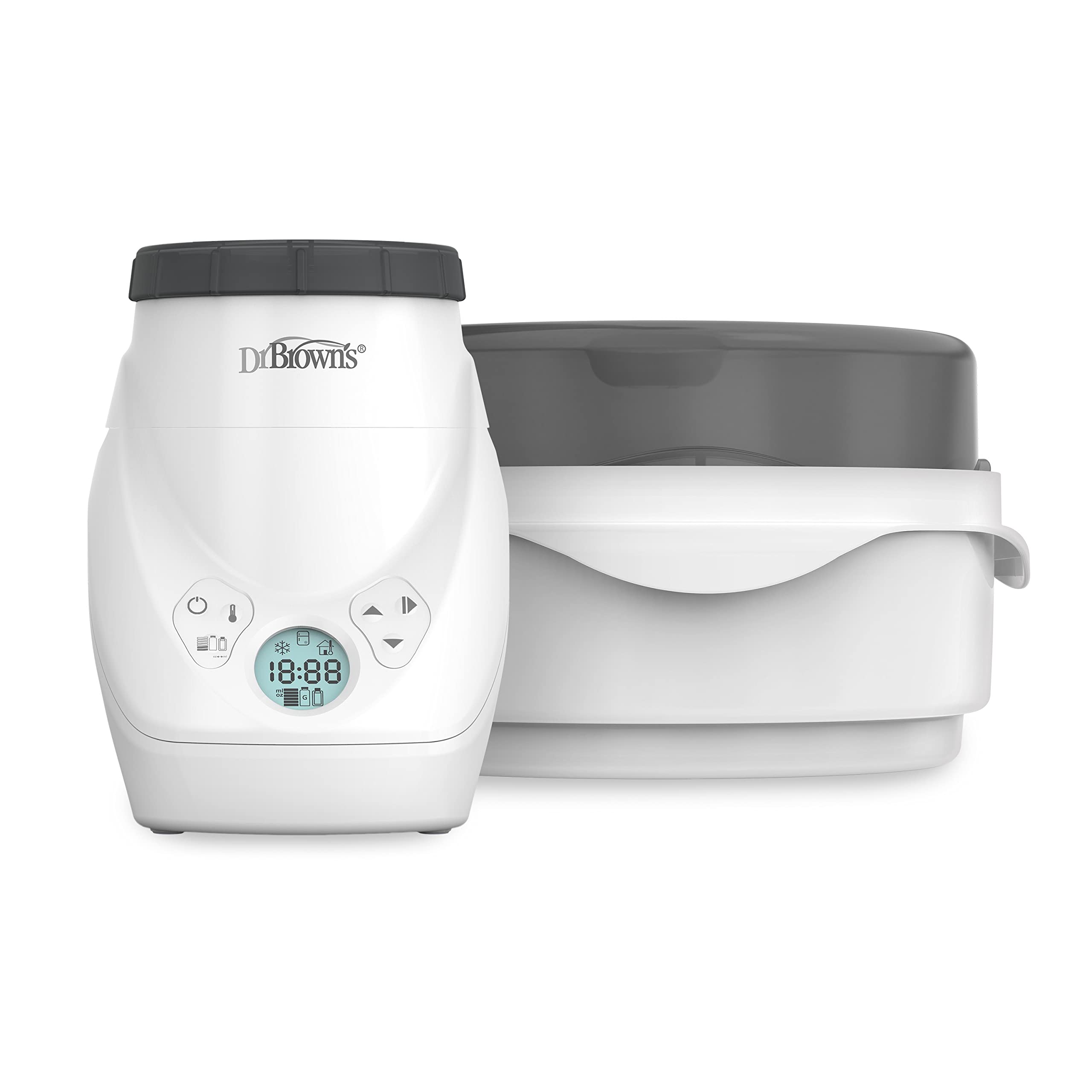 Milk Spa Breast Milk & Bottle Warmer with Microwave Steam - for Baby Bottles, Nipples, Bottle Parts, Pacifiers, Teethers and Breast Pump Parts