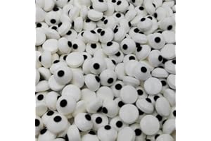 SENCHANTING 1 Bottle Candy Eyes Eyeballs - Cake Cupcake Toppers - Edible Baking Decorations for Cupcakes, Cakes, Cookies - Halloween, Christmas, Easter, and Edible Art Project Candy
