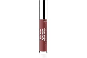 Neutrogena Hydro Boost Moisturizing Lip Gloss, Hydrating Non-Stick and Non-Drying Luminous Tinted Lip Shine with Hyaluronic Acid to Soften and Condition Lips, 90 Pink Mocha Color, 0.10 oz