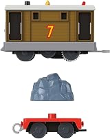 Thomas & Friends Toby Battery-Powered Engine with Cargo Car HTN30 3+ Toys view 4