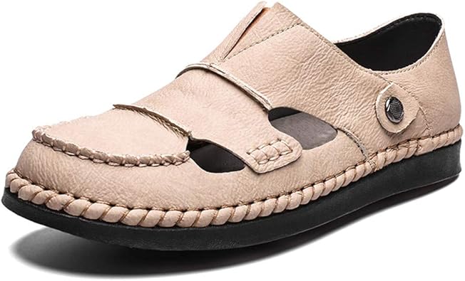 mens closed toe beach shoes