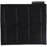 Eberlestock Fade MOLLE Adapter &ndash; Hook &amp; Loop Backed Panel for Modular Storage &ndash; 3x2 Tactical Accessory Mount for EDC Packs &ndash; Pack of 1 &ndash; Black