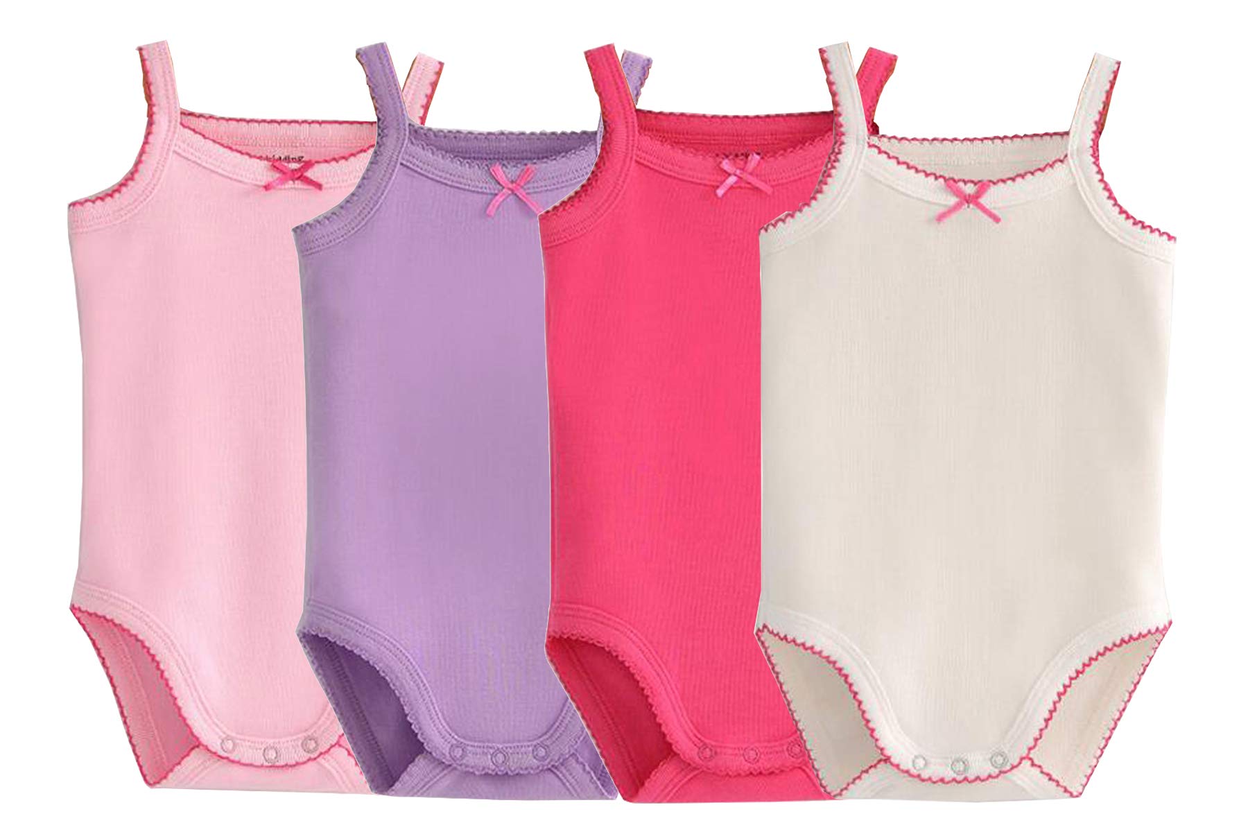 Infant/Toddler Baby Girls Spaghetti Strap Bodysuit