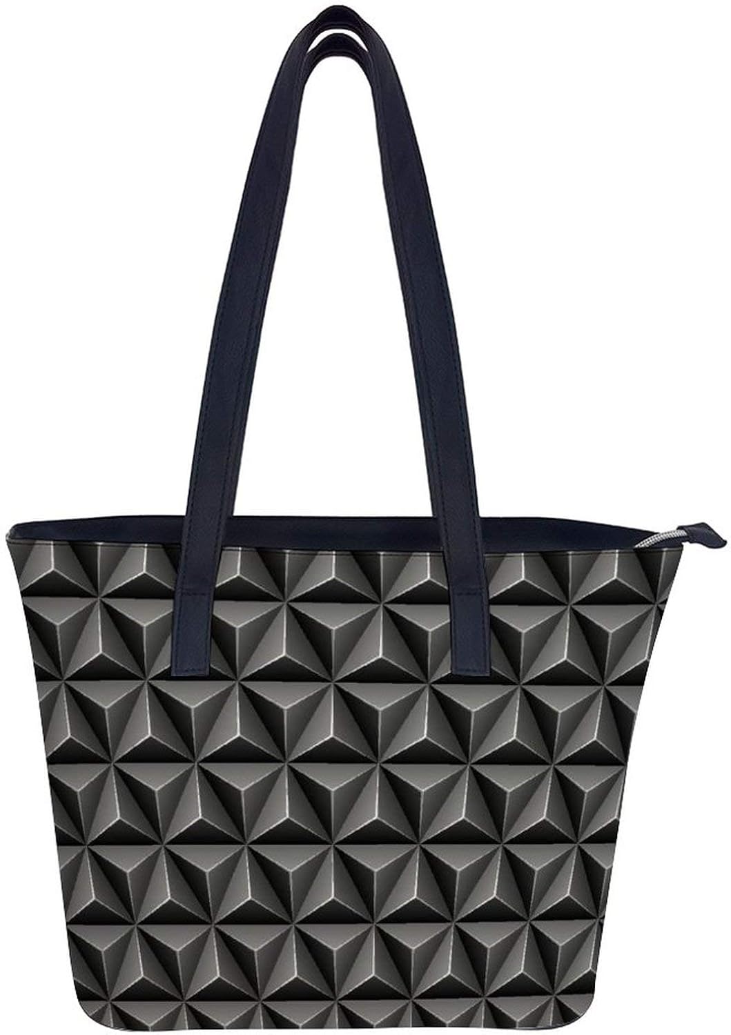 Triangle Handbag ladies leather designer largecapacity tassel handbag