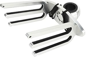 Saluaqui Adjustable Wakeboard Tower Rack - Lightweight Aluminum Alloy Holder Bracket for 1.89in, 2.36in, 2.48in Tubing - Secu